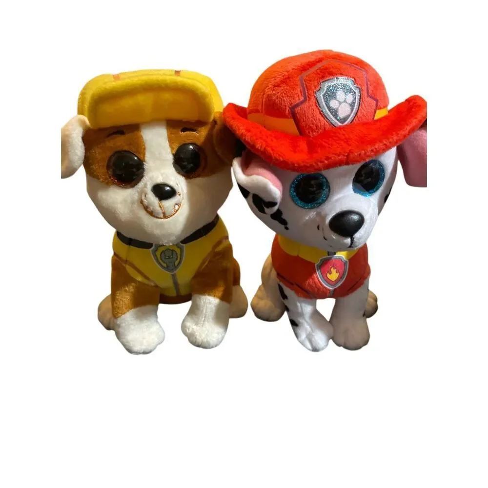 Set a four paw patrol, plush Rocky, Marshall Everest rubble plush